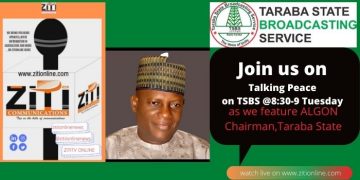 Talking Peace features ALGON Chairman,Taraba State-watch video