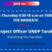 MANDATE TODAY FEATURES Taraba UN REP- watch video
