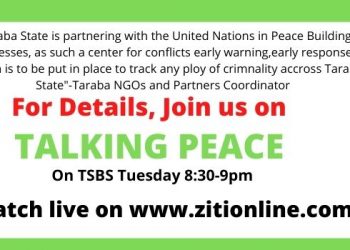 Talking Peace features Taraba NGO’s coordinator- watch video