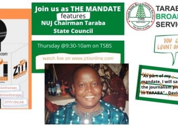 The Mandate features NUJ Chairman Taraba State- watch video