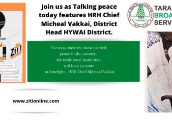 Talking Peace features HRH Micheal Vakkai – watch video