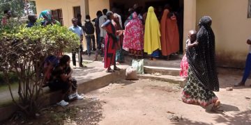 Taraba INEC REC keeps mum as Officials Reserve Machines for VIPs while registrants Queue endlessly to get PVCs.