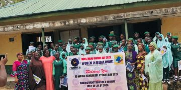 Menstrual Hygiene Day 2022: Women in Media, WIM, Taraba Marks Day, Distributes Sanitary Pads To School Girls.
