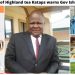 Selling of Highland tea is not an idea to be contemplated Kataps warns Gov. Ishaku