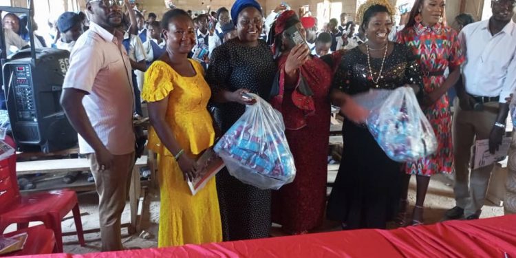 Women in Media, WIM, Distributes Sanitary Pads to over 300 School Girls, advocates free pad policy by Govt.