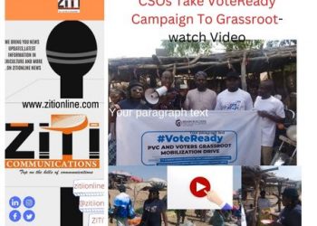 TARABA CSOs Take VoteReady Campaign to Grassroot – watch video