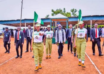 Benue State: Gov.Alia attends NYSC Closing Camp Activities