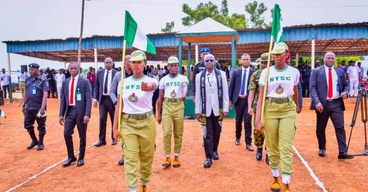Benue State: Gov.Alia attends NYSC Closing Camp Activities