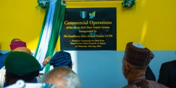 Tinubu Flags-off Abuja Light Rail, Hail Wike’s Commitment to Renewed Hope Agenda.