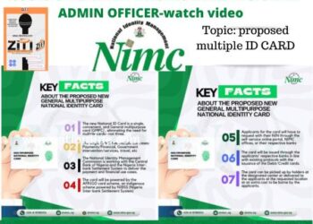 ISSUES FEATURES NIMC ON PROPOSED MULTIPLE CARD – watch video