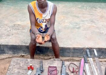 Nasarawa: Police arrest suspected armed robber, recover firearms