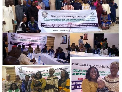 Taraba : Participants Sue for More Funding to Combat Terrorism Financings, others