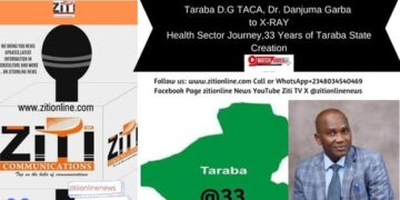 Taraba @ 33 : Dr Garba Danjuma speaks on healthcare the Journey so far-watch video