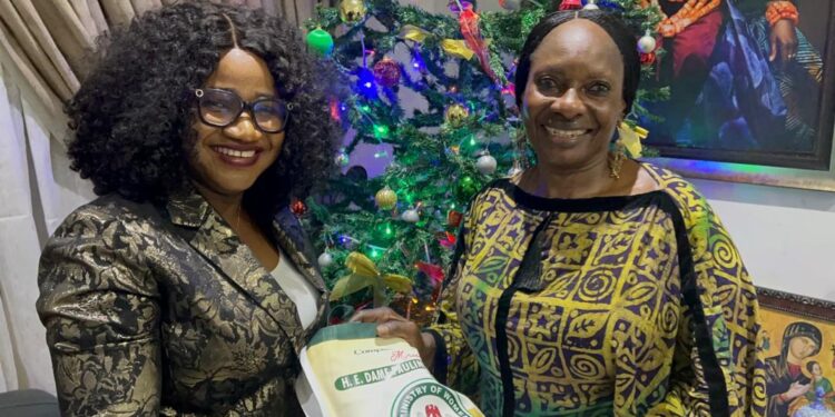 Dame Pauline Tallen Congratulates Grace Ike as First Female NUJ FCT Chairman