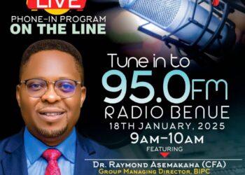 Program Alert: BIPC Boss to Spotlight Benue’s Economic Future on Radio Benue