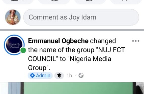 NUJ FCT Slams Emmanuel Ogbeche Over Cyber Attack, Backs Grace Ike with Confidence Vote