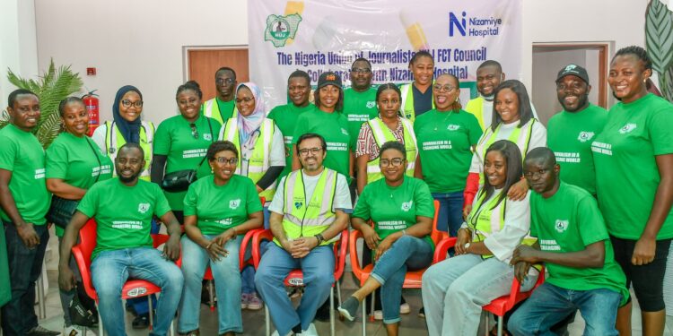 NUJ, Nizamiye Hospital Offer Free Medical Outreach to Over 250 Journalists in Abuja