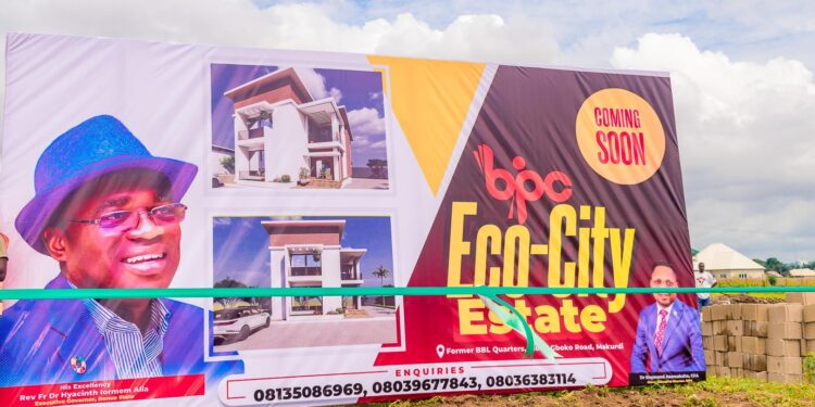 ALIA FLAGS OFF BIPC ECO-CITY ESTATE IN MAKURDI…Promises Affordable, Modern Housing for Benue Residents