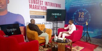 74-Hour Interview Marathon: Nigerian Journalist Smashes World Record with 129 Guests, Awaits Guinness Confirmation
