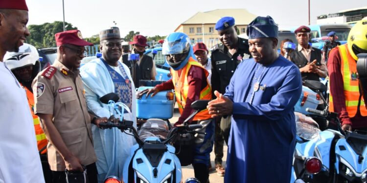 SGF Rolls Out Electric Bikes to Boost FRSC, Road Safety and Security